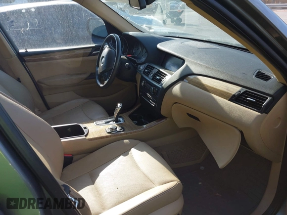 2013 BMW X3 xDrive28i with VIN 5UXWX9C55D0D01209, listed as a IAAI auction lot 42106173 with 1,008,276 mi miles and . Bid and sale history available at DreamBid. Image 5.