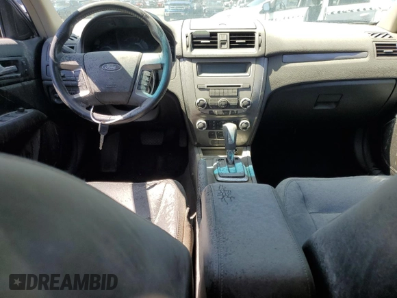 2012 Ford Fusion SEL with VIN 3FAHP0JAXCR181933, listed as a Copart auction lot 48591435 with 195,991 mi miles and Salvage Title. Bid and sale history available at carsss.com. Image 10.