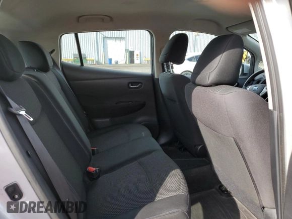 2015 Nissan LEAF SV with VIN 1N4AZ0CPXFC313458, listed as a Copart auction lot 50556295 with 85,231 mi miles and Salvage Title. Bid and sale history available at carsss.com. Image 10.