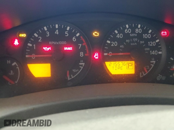 2015 Nissan Frontier Pro-4X with VIN 1N6AD0EV3FN732242, listed as a Copart auction lot 54837815 with 215,576 mi miles and Clean title. Bid and sale history available at DreamBid. Image 9.
