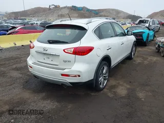 2017 Infiniti QX50 with VIN JN1BJ0RR9HM408706, listed as a IAAI auction lot 41821630 with 69,693 mi miles and . Bid and sale history available at DreamBid. Image 4.
