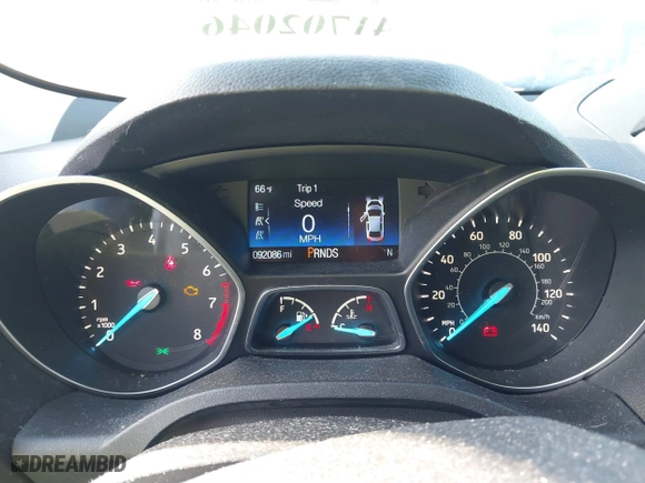 2018 Ford Escape SE with VIN 1FMCU0GD2JUA02221, listed as a IAAI auction lot 41702046 with 92,086 mi miles. Bid and sale history available at carsss.com. Image 7.