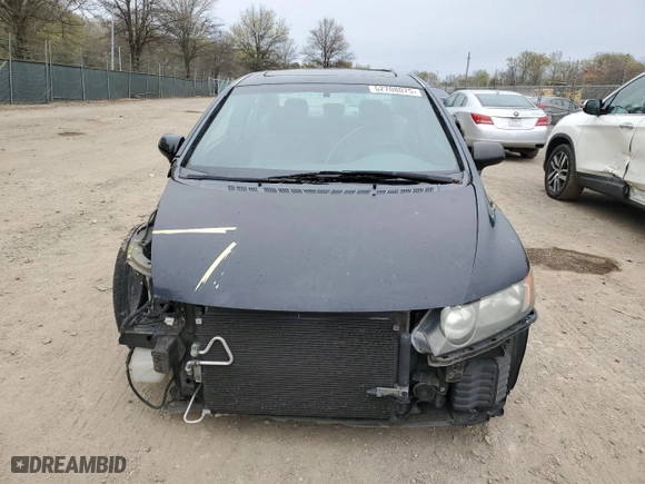 2007 Honda Civic Sdn EX with VIN 1HGFA16887L067823, listed as a Copart auction lot 52708075 with 120,721 mi miles and Salvage Title. Bid and sale history available at carsss.com. Image 5.