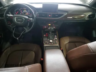2014 Audi A6 Premium Plus with VIN WAUGFAFCXEN089099, listed as a Copart auction lot 54694535 with 109,515 mi miles and Salvage title. Bid and sale history available at DreamBid. Image 8.