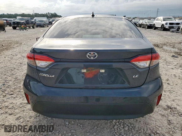 2024 Toyota Corolla LE with VIN 5YFB4MDE5RP081297, listed as a Copart auction lot 62408895 with 36,092 mi miles and Salvage title. Bid and sale history available at DreamBid. Image 6.