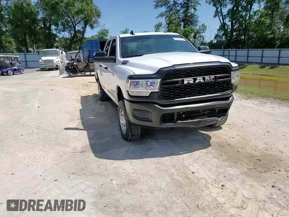 2022 Ram 2500 Tradesman with VIN 3C6UR4CJ7NG356300, listed as a Copart auction lot 57221305 with 33,230 mi miles and Salvage title. Bid and sale history available at DreamBid. Image 13.