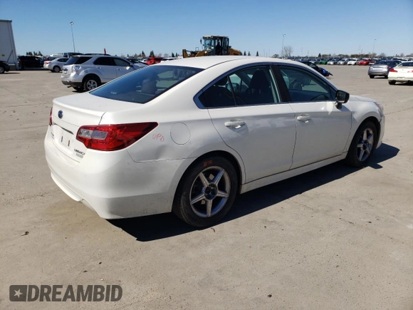2017 Subaru Legacy with VIN 4S3BNAA65H3033539, listed as a Copart auction lot 47317325 with 150,160 mi miles and Salvage Title. Bid and sale history available at carsss.com. Image 3.