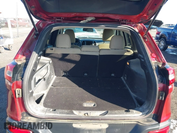 2015 Jeep Cherokee Latitude with VIN 1C4PJLCB4FW730607, listed as a IAAI auction lot 41738845 with 202,216 mi miles and . Bid and sale history available at DreamBid. Image 8.