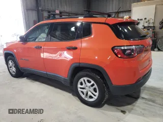 2017 Jeep Compass Sport with VIN 3C4NJCAB8HT643442, listed as a Copart auction lot 87031414 with 102,463 mi miles and Salvage Title. Bid and sale history available at carsss.com. Image 2.