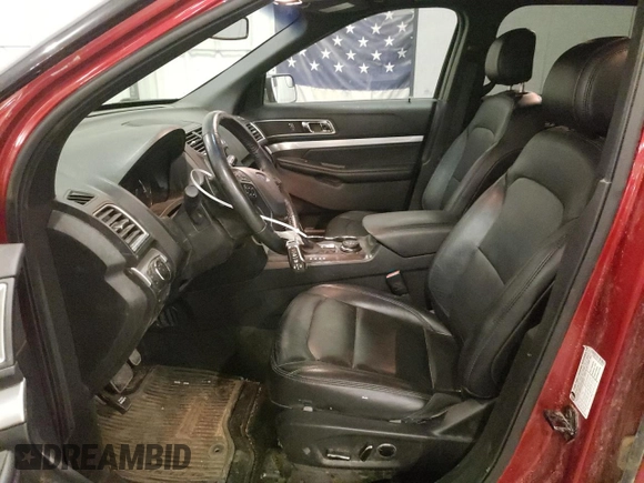2016 Ford Explorer XLT with VIN 1FM5K8D81GGC40816, listed as a Copart auction lot 56050405 with 106,324 mi miles and Salvage Title. Bid and sale history available at DreamBid. Image 7.
