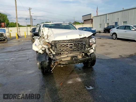 2024 Nissan Frontier S with VIN 1N6ED1CL7RN670390, listed as a Copart auction lot 53747085 with 2,573 mi miles and Salvage title. Bid and sale history available at DreamBid. Image 14.