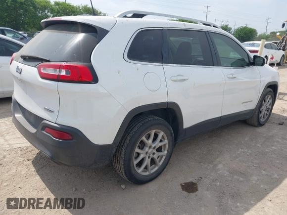 2018 Jeep Cherokee Latitude Plus with VIN 1C4PJLLX2JD557198, listed as a IAAI auction lot 41908907 with 155,195 mi miles and . Bid and sale history available at DreamBid. Image 4.