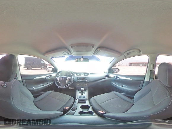 2017 Nissan Sentra S with VIN 3N1AB7AP6HY384390, listed as a Copart auction lot 58981285 with 97,286 mi miles and Salvage title. Bid and sale history available at DreamBid. Image 14.