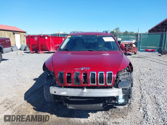 2016 Jeep Cherokee Latitude with VIN 1C4PJMCB2GW153972, listed as a IAAI auction lot 40579489 with 130,176 mi miles. Bid and sale history available at carsss.com. Image 12.