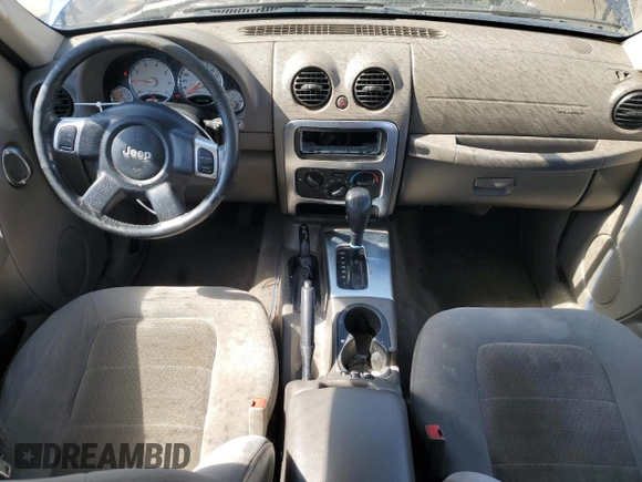 2004 Jeep Liberty Limited with VIN 1J4GL58K34W150741, listed as a Copart auction lot 53392095 with 203,458 mi miles and Salvage title. Bid and sale history available at DreamBid. Image 8.