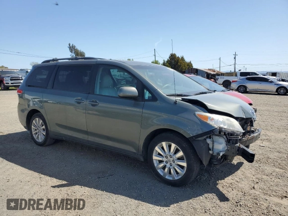2014 Toyota Sienna Ltd with VIN 5TDDK3DC1ES074498, listed as a Copart auction lot 50272945 with 152,055 mi miles and Salvage Title. Bid and sale history available at carsss.com. Image 4.