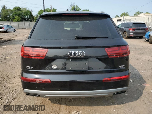 2017 Audi Q7 Prestige z VIN WA1VAAF79HD013051, wystawiony jako Copart lot #58594005 z przebiegiem 82 158 mil mil oraz Czysty tytuł • Clean title. Historia ofert i sprzedaży dostępna na DreamBid. Obrazek 6.