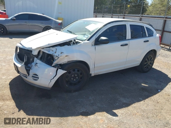 2007 Dodge Caliber SXT with VIN 1B3HB48B67D576092, listed as a IAAI auction lot 41791485 with 205,373 mi miles and . Bid and sale history available at DreamBid. Image 2.