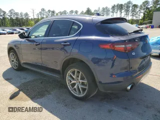 2018 Alfa Romeo Stelvio z VIN ZASFAKAN4J7B88776, wystawiony jako Copart lot #52402055 z przebiegiem 88 503 mil mil oraz Czysty tytuł • Clean title. Historia ofert i sprzedaży dostępna na DreamBid. Obrazek 2.
