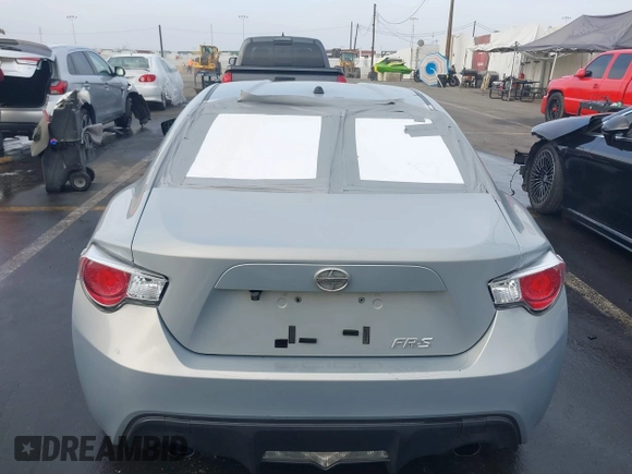 2013 Scion FR-S with VIN JF1ZNAA1XD1729862, listed as a IAAI auction lot 41143862 with 64,208 mi miles. Bid and sale history available at carsss.com. Image 16.