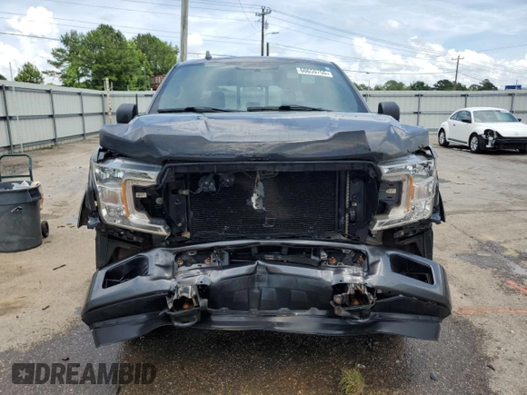 2018 Ford F-150 XL with VIN 1FTEW1EG7JFC40015, listed as a Copart auction lot 60659755 with 194,645 mi miles and Salvage title. Bid and sale history available at DreamBid. Image 5.