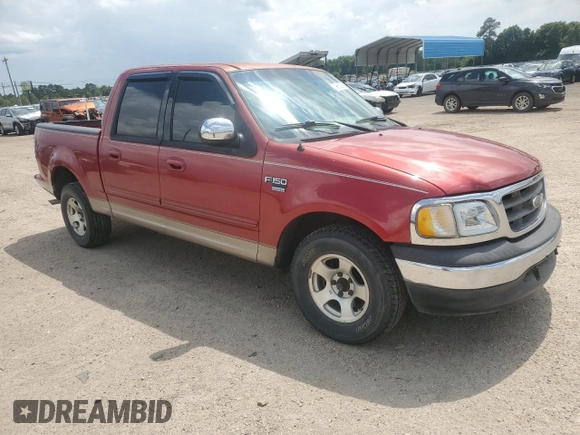 2001 Ford F-150 XLT with VIN 1FTRW076X1KC42302, listed as a Copart auction lot 59868295 with 234,772 mi miles and Salvage title. Bid and sale history available at DreamBid. Image 4.