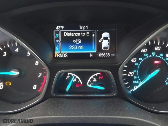 2016 Ford Escape SE with VIN 1FMCU9GX6GUB72427, listed as a IAAI auction lot 41701435 with 105,638 mi miles. Bid and sale history available at carsss.com. Image 16.