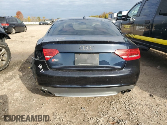 2011 Audi S5 Prestige with VIN WAUVVAFR6BA047949, listed as a Copart auction lot 76336094 with 96,950 mi miles and Salvage Title. Bid and sale history available at carsss.com. Image 6.