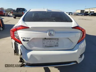 2021 Honda Civic Sedan EX with VIN 2HGFC1F36MH703582, listed as a Copart auction lot 47260765 with 33,673 mi miles and Salvage Title. Bid and sale history available at carsss.com. Image 6.