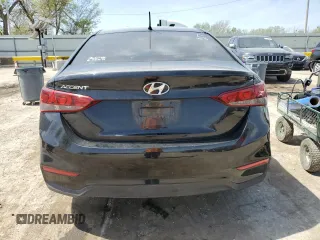 2019 Hyundai Accent SE with VIN 3KPC24A33KE084882, listed as a Copart auction lot 52308575 with 61,875 mi miles and Salvage Title. Bid and sale history available at carsss.com. Image 6.