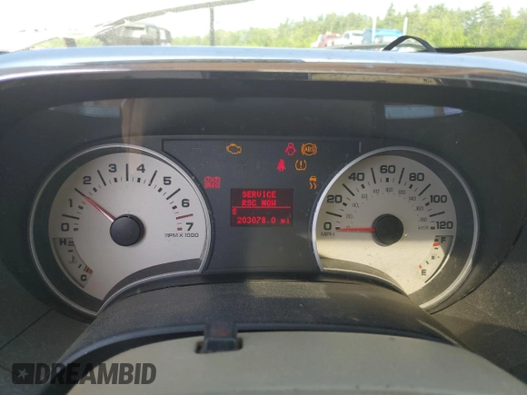 2010 Ford Explorer Limited with VIN 1FMEU8FE3AUA91069, listed as a Copart auction lot 58423455 with 203,078 mi miles and Salvage title. Bid and sale history available at DreamBid. Image 9.