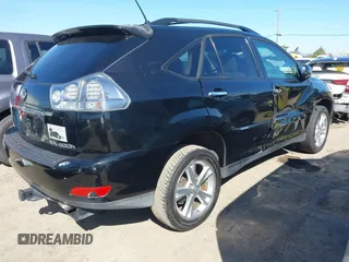 2008 Lexus RX 400h with VIN JTJHW31U582866777, listed as a IAAI auction lot 41880851 with 211,495 mi miles and . Bid and sale history available at DreamBid. Image 4.