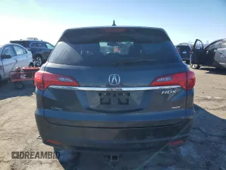 2015 Acura RDX Tech Pkg with VIN 5J8TB4H56FL006697, listed as a Copart auction lot 43624794 with 118,445 mi miles. Bid and sale history available at carsss.com. Image 6.