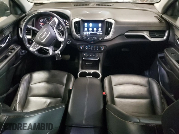 2018 GMC Terrain SLT with VIN 3GKALVEXXJL149278, listed as a Copart auction lot 43474335 with 111,131 mi miles and Salvage Title. Bid and sale history available at carsss.com. Image 8.