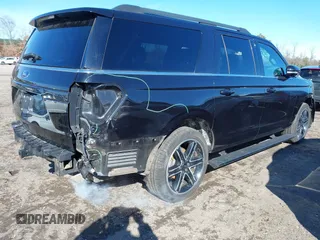 2019 Ford Expedition Max Limited with VIN 1FMJK2AT4KEA00121, listed as a IAAI auction lot 41490535 with 100,157 mi miles and . Bid and sale history available at DreamBid. Image 4.