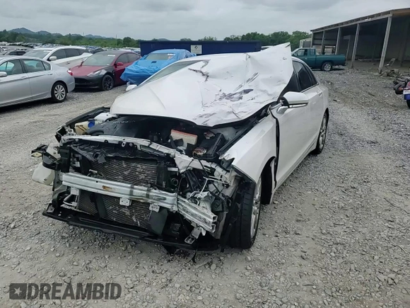 2013 Lincoln MKZ with VIN 3LN6L2GK4DR828638, listed as a Copart auction lot 55930395 with 125,924 mi miles and Salvage title. Bid and sale history available at DreamBid. Image 14.