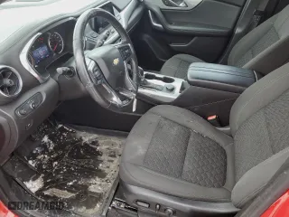 2019 Chevrolet Blazer with VIN 3GNKBCRS2KS697859, listed as a Copart auction lot 42671545 with 130,279 mi miles and Salvage Title. Bid and sale history available at carsss.com. Image 7.