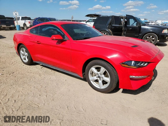 2019 Ford Mustang EcoBoost z VIN 1FA6P8TH7K5143139, wystawiony jako Copart lot #61650975 z przebiegiem 76 223 mil mil oraz Szkoda całkowita • Salvage title. Historia ofert i sprzedaży dostępna na DreamBid. Obrazek 4.