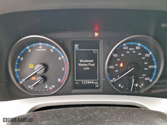 2017 Toyota RAV4 LE with VIN 2T3BFREV2HW549917, listed as a Copart auction lot 48002965 with 125,944 mi miles and Salvage Title. Bid and sale history available at carsss.com. Image 9.
