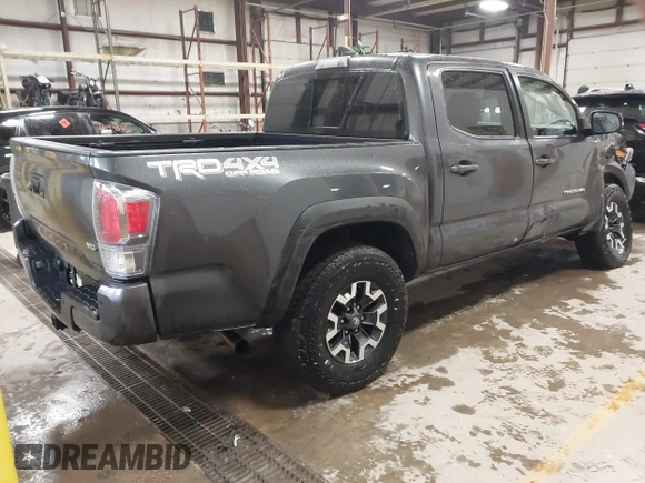 2021 Toyota Tacoma SR z VIN 3TMCZ5AN2MM444249, wystawiony jako IAAI lot #41942146 z przebiegiem 59 429 mil mil oraz . Historia ofert i sprzedaży dostępna na DreamBid. Obrazek 4.