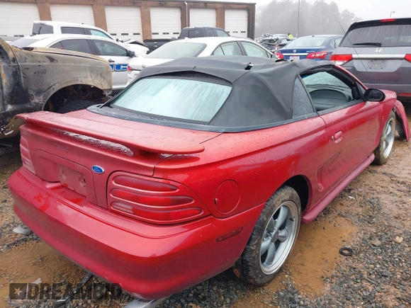1994 Ford Mustang with VIN 1FALP45T5RF218731, listed as a IAAI auction lot 41569318 with 134,577 mi miles and . Bid and sale history available at DreamBid. Image 4.
