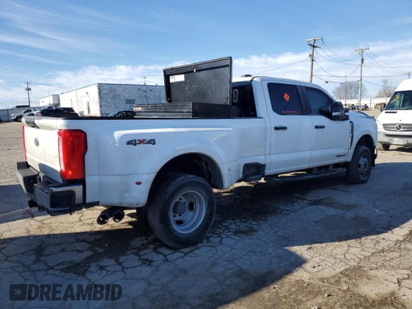 2024 Ford F-350 XL with VIN 1FT8W3DT7RED58123, listed as a Copart auction lot 49312595 with Not Provided miles and Clean Title. Bid and sale history available at DreamBid. Image 3.