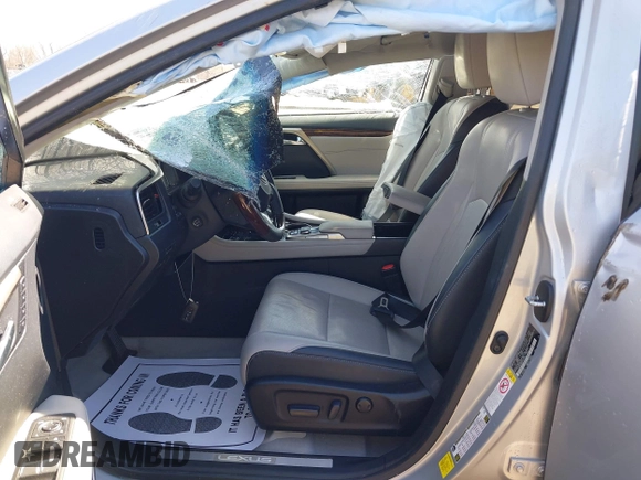 2019 Lexus RX with VIN 2T2BZMCA4KC187435, listed as a IAAI auction lot 42053466 with 41,542 mi miles. Bid and sale history available at carsss.com. Image 5.