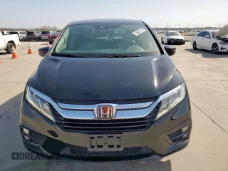 2018 Honda Odyssey EX-L with VIN 5FNRL6H76JB054750, listed as a Copart auction lot 49651795 with 55,451 mi miles and Salvage Title. Bid and sale history available at carsss.com. Image 5.