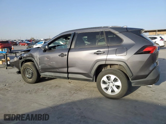 2019 Toyota RAV4 LE with VIN 2T3H1RFV3KW044273, listed as a Copart auction lot 49801745 with 104,512 mi miles and Salvage Title. Bid and sale history available at carsss.com. Image 2.