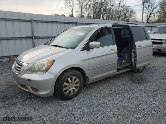 2008 Honda Odyssey EX-L with VIN 5FNRL38698B080503, listed as a Copart auction lot 48912035 with 0 mi miles and Salvage Title. Bid and sale history available at carsss.com. Image 1.