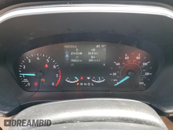 2020 Ford Escape SEL z VIN 1FMCU9H60LUC69333, wystawiony jako Copart lot #55777745 z przebiegiem 44 219 mil mil oraz Szkoda całkowita • Salvage title. Historia ofert i sprzedaży dostępna na DreamBid. Obrazek 9.