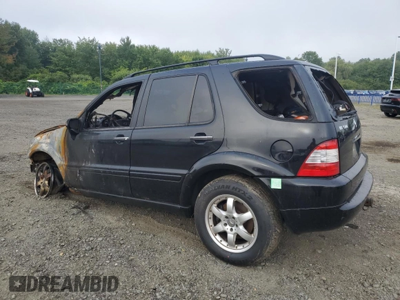 2002 Mercedes-Benz M-Class with VIN 4JGAB75E72A319092, listed as a Copart auction lot 69058864 with 0 mi miles and Salvage Title. Bid and sale history available at carsss.com. Image 2.