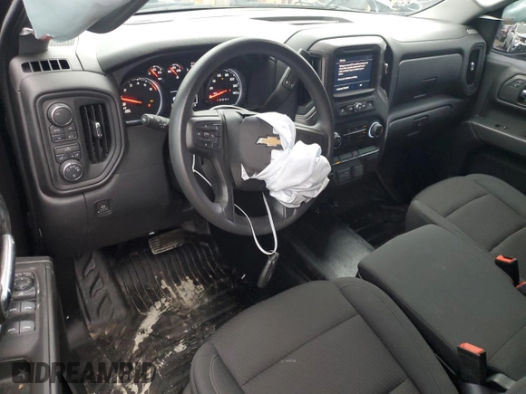 2024 Chevrolet Silverado 1500 with VIN 3GCPDAEK8RG134170, listed as a Copart auction lot 49703665 with 10,643 mi miles and Salvage Title. Bid and sale history available at DreamBid. Image 8.