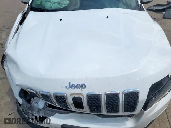 2021 Jeep Cherokee Latitude Plus with VIN 1C4PJLLB4MD116066, listed as a Copart auction lot 58583985 with 69,390 mi miles and Salvage title. Bid and sale history available at DreamBid. Image 12.